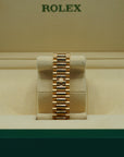 Rolex Day-Date 40 mm Champagne-Colour Dial 18k Yellow Gold President Bracelet 228238-0003 - WATCHXNYC