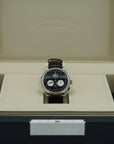 A. Lange & Sohne DATOGRAPH UP/DOWN 41 mm Black Dial Platinum Leather Strap 405.035 / LSLS4052AD - WATCHXNYC