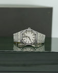 Audemars Piguet Royal Oak Quartz 33 mm Silver Dial with Diamonds Stainless Steel Bracelet 67651ST.ZZ.1261ST.01 - WATCHXNYC