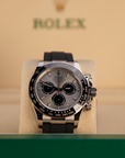 Rolex Cosmograph Daytona 40 mm Steel and Bright Black Dial 18 kt White Gold Oysterflex Bracelet 126519ln-0006 - WATCHXNYC