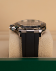 Rolex Cosmograph Daytona 40 mm Steel and Bright Black Dial 18 kt White Gold Oysterflex Bracelet 126519ln-0006 - WATCHXNYC