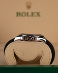 Rolex Cosmograph Daytona 40 mm Steel and Bright Black Dial 18 kt White Gold Oysterflex Bracelet 126519ln-0006 - WATCHXNYC