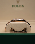 Rolex Oyster 40 mm Chocolate Dial 18 kt Everose Gold President, Semi-Circular Three-Piece Links 228235-0053 - WATCHXNYC