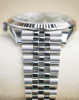 Rolex Datejust 41 mm Mint Green Dial Oystersteel and White Gold Jubilee Bracelet 126334-0028 - WATCHXNYC