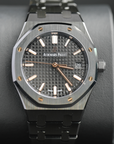 Audemars Piguet Royal Oak 34mm Black Dial Black Ceramic 77350CE.OO.1266CE.01.A - WATCHXNYC
