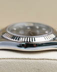 Rolex Datejust 41 41 mm Slate Dial with Diamonds Oystersteel and White Gold Jubilee Bracelet 126334-0006 - WATCHXNYC
