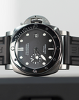 Panerai Submersible Quaranta Quattro Esteel 44mm Grey Rubber Box & Papers UNK PAM01288 - WATCHXNYC
