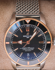 Breitling Superocean Heritage B20 Automatic 44 mm Black Dial Stainless Steel & 18K Red Gold Bracelet UB2030121B1A1 - WATCHXNYC