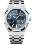 Audemars Piguet Royal Oak Selfwinding 41 mm Blue Dial Stainless Steel Bracelet 15510ST.OO.1320ST.06 - WATCHXNYC