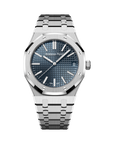 Audemars Piguet Royal Oak Selfwinding 41 mm Blue Dial Stainless Steel Bracelet 15510ST.OO.1320ST.06 - WATCHXNYC