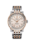 Breitling Navitimer Automatic 41mm White Dial Stainless Steel & 18K Red Gold Bracelet U17329F41G1U1 - WATCHXNYC