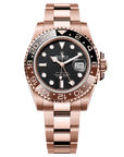 Rolex GMT-Master II 40 mm Black Dial 18 kt Everose Gold Oyster Bracelet 126715chnr-0001 - WATCHXNYC