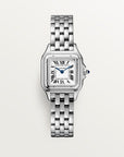 Cartier Panthère 23 mm x 30 mm Small Steel Silver Dial Bracelet WSPN0013 - WATCHXNYC