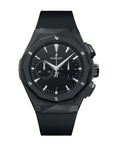 HUBLOT Classic Fusion Chronograph Orlinski Black Magic 41 mm Black Dial Microblasted and Polished Black Ceramic Rubber Strap 549.CI.1270.RX.ORL24 - Wrist Boutique