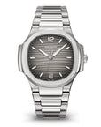 Patek Philippe Nautilus 35.2 mm Gray Dial Stainless Steel Bracelet 7118/1A-011 - WATCHXNYC
