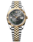 Rolex Datejust 41 41 mm Slate Dial Oystersteel and 18k Yellow Gold Jubilee Bracelet 126333-0020 - WATCHXNYC