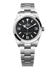 Rolex Explorer 36 36 mm Black Dial Oystersteel Oyster Bracelet 124270-0001 - WATCHXNYC