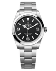 Rolex Explorer 40 40 mm Black Dial Oystersteel Oyster Bracelet 224270-0001 - WATCHXNYC