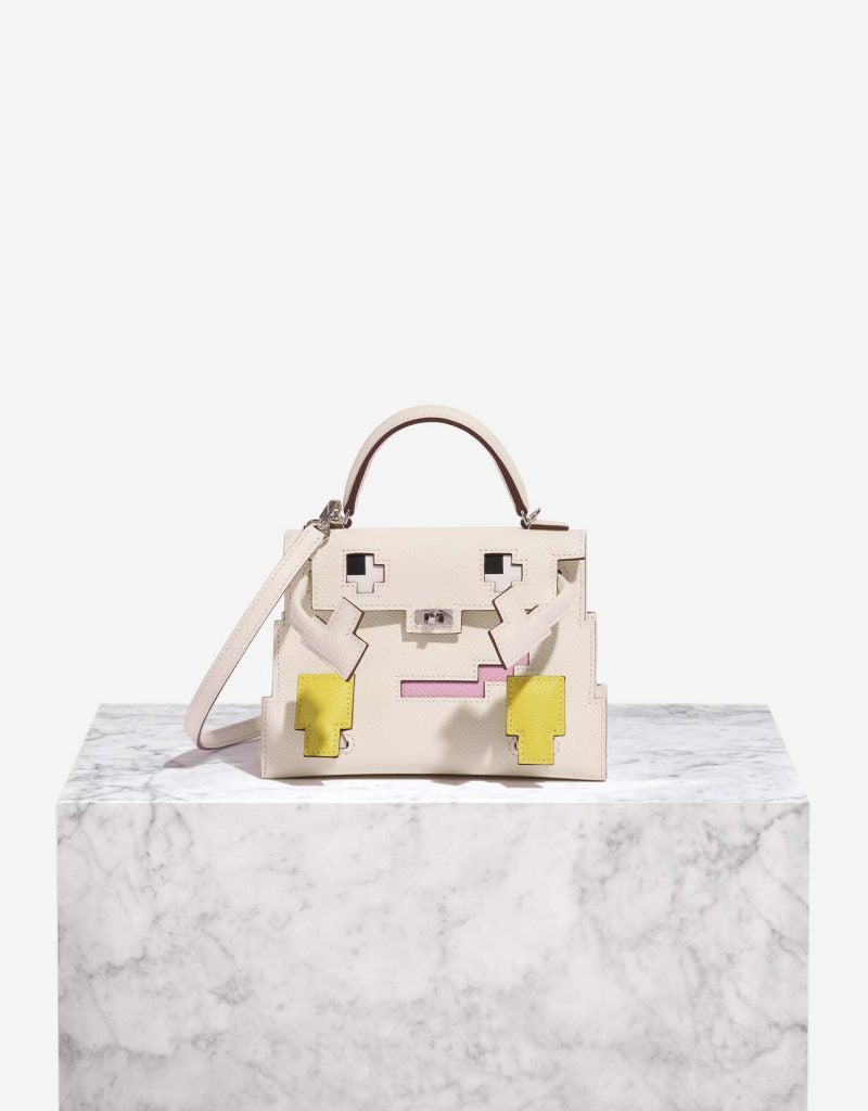 HERMES Mini Kelly DOll Palladium Hardware Limited Edition - WATCHXNYC