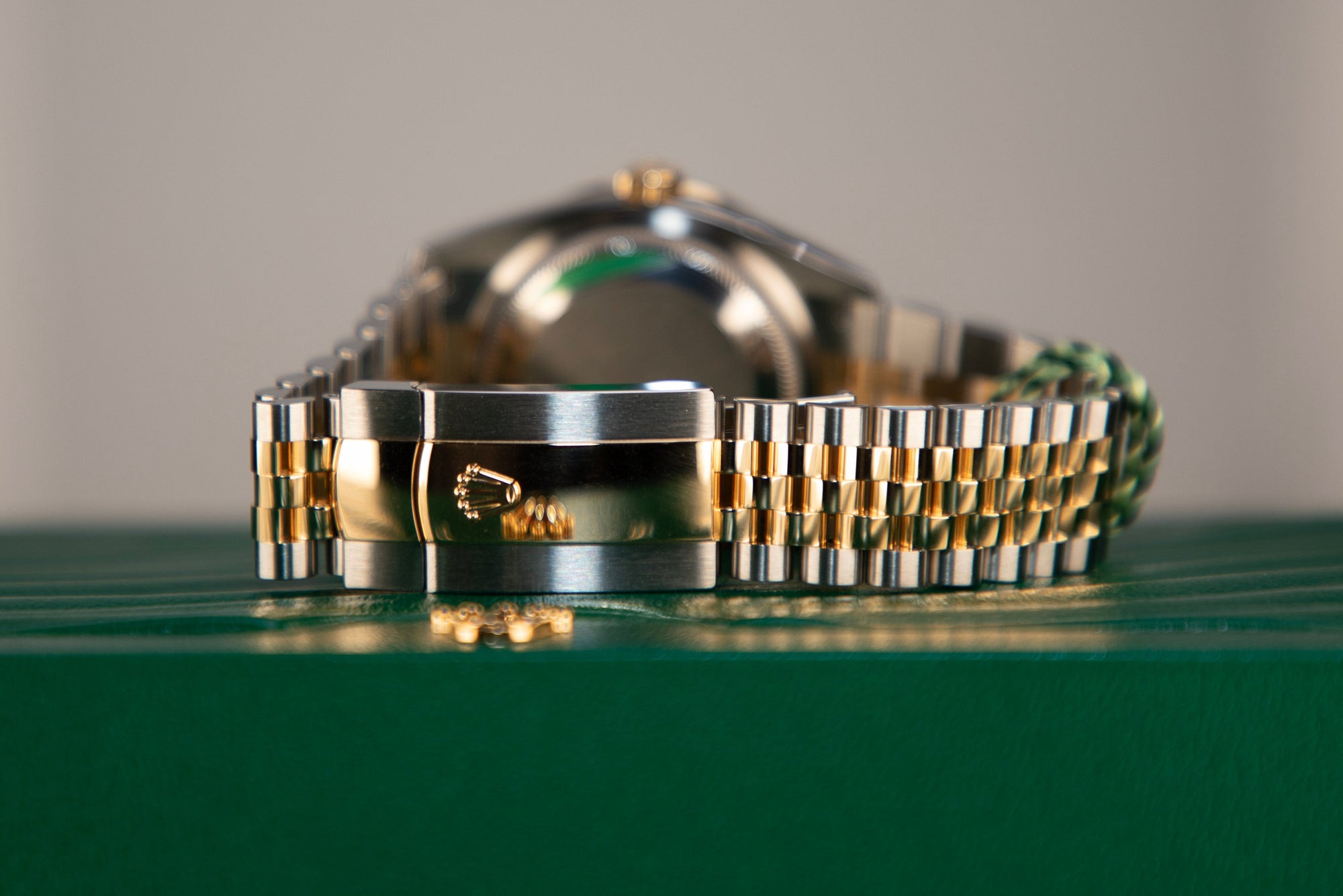 Rolex Datejust 31 31 mm Olive Green Set With Diamonds Dial Oystersteel and 18k Yellow Gold Jubilee Bracelet 278383rbr-0016 - WATCHXNYC