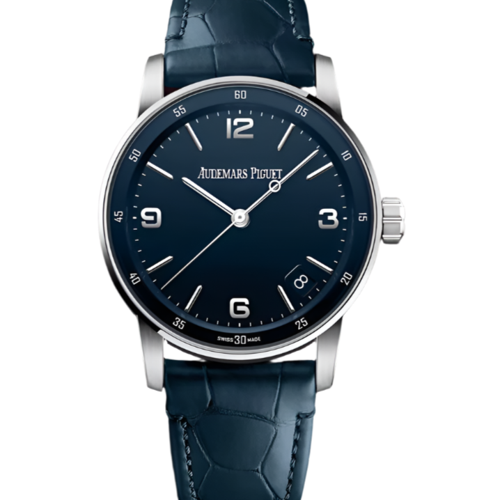 Audemars Piguet CODE 11.59 41mm Blue Dial White Gold 15210BC.OO.A321CR.01 - WATCHXNYC