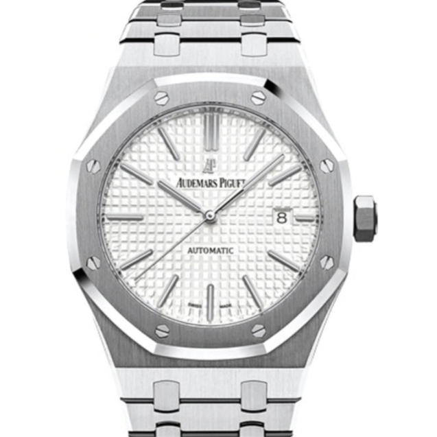 Audemars Piguet Royal Oak 41mm White Dial Stainless Steel 15400ST.OO.1220ST.02 - WATCHXNYC