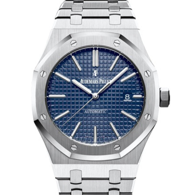 Audemars Piguet Royal Oak 41mm Blue Dial Stainless Steel 15400ST.OO.1220ST.03 - WATCHXNYC