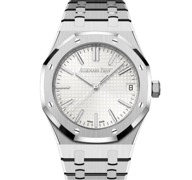 Audemars Piguet Royal Oak 41mm Silver Dial Stainless Steel 15510ST.OO.1320ST.08 - WATCHXNYC
