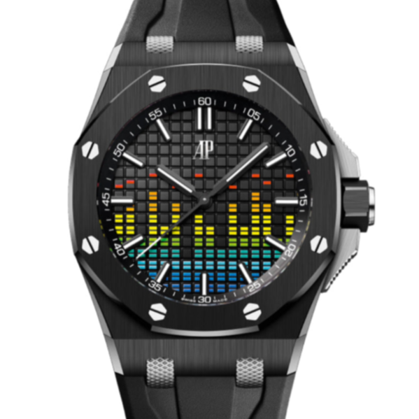 Audemars Piguet Royal Oak Offshore 43mm Black Dial Black Ceramic 15600CE.OO.A002CA.01 - WATCHXNYC