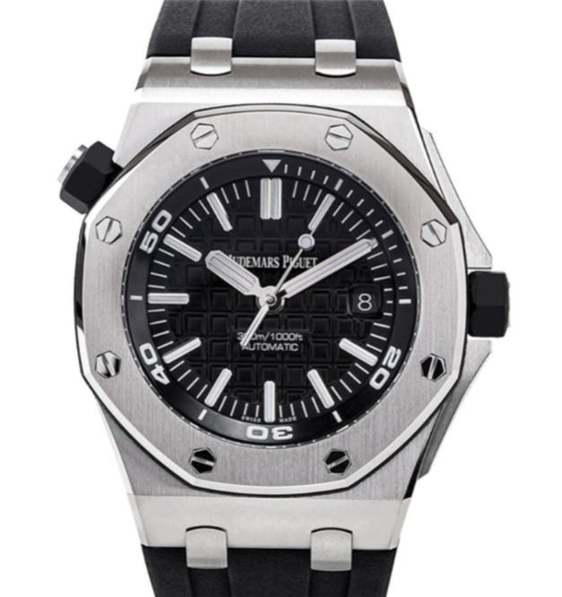 Audemars Piguet Royal Oak Offshore 42mm Black Stainless Steel Dial Black Strap 15710ST.OO.A002CA.01 - WATCHXNYC