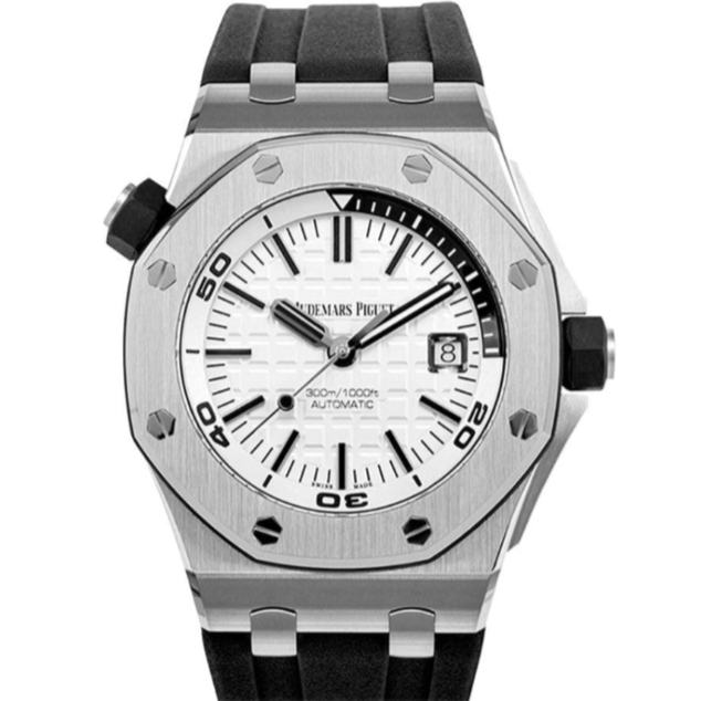Audemars Piguet Royal Oak Offshore 42mm Silver Dial Stainless Steel 15710ST.OO.A002CA.02 - WATCHXNYC