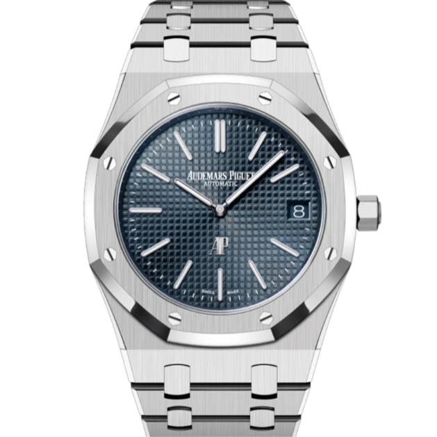 Audemars Piguet Royal Oak 39mm Bleu Nuit Nuage 50 Dial Stainless Steel 16202ST.OO.1240ST.01 - WATCHXNYC