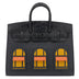 HERMES Birkin 20 Faubourg Midnight House So Black