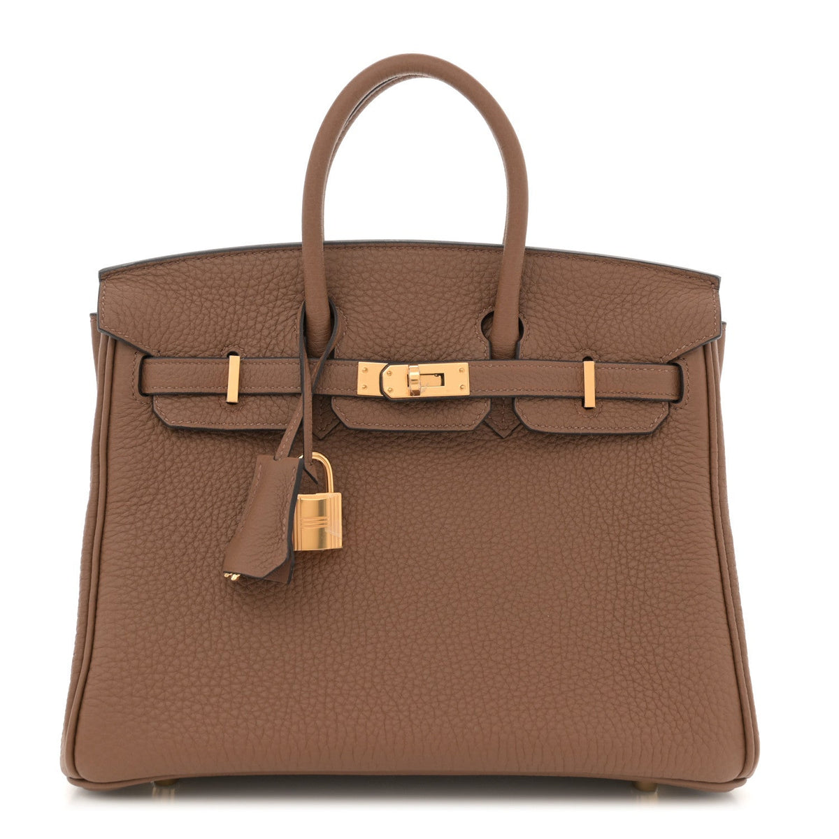 HERMES Birkin 25 Togo Alezan Gold Hardware - WATCHXNYC