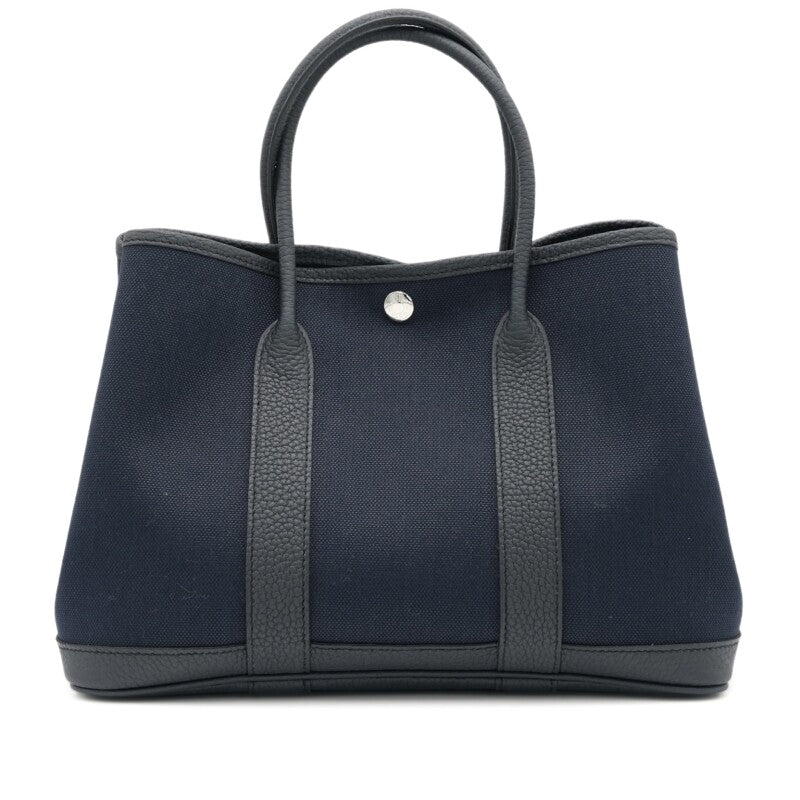 HERMES Garden Party 30 Blue Indigo - WATCHXNYC