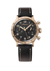 Breguet Type XX Chronographe 2075 Black Dial 18K Breguet Gold Black Calfskin Strap 38.3 mm 2075BH/99/398