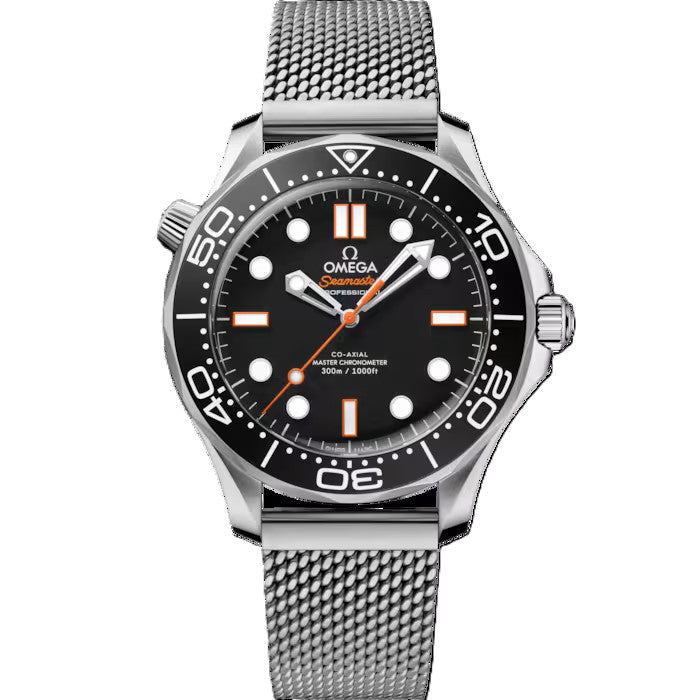 Omega Seamaster Diver 300M 42mm Black dial steel bracelet 210.30.42.20.01.018 - WATCHXNYC