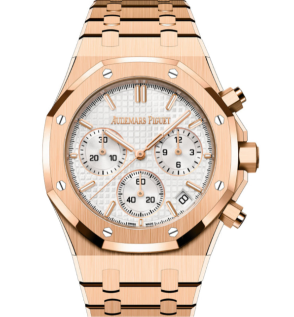 Audemars Piguet Royal Oak 41mm Silver Dial Rose Gold 26240OR.OO.1320OR.03 - WATCHXNYC