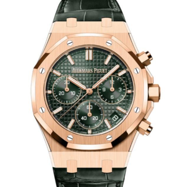 Audemars Piguet Royal Oak 41mm Khaki Green Dial Rose Gold 26240OR.OO.D404CR.01 - WATCHXNYC