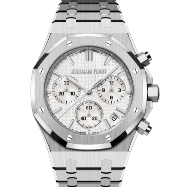 Audemars Piguet Royal Oak 41mm Silver Dial Stainless Steel Bracelet 26240ST.OO.1320ST.03 - WATCHXNYC