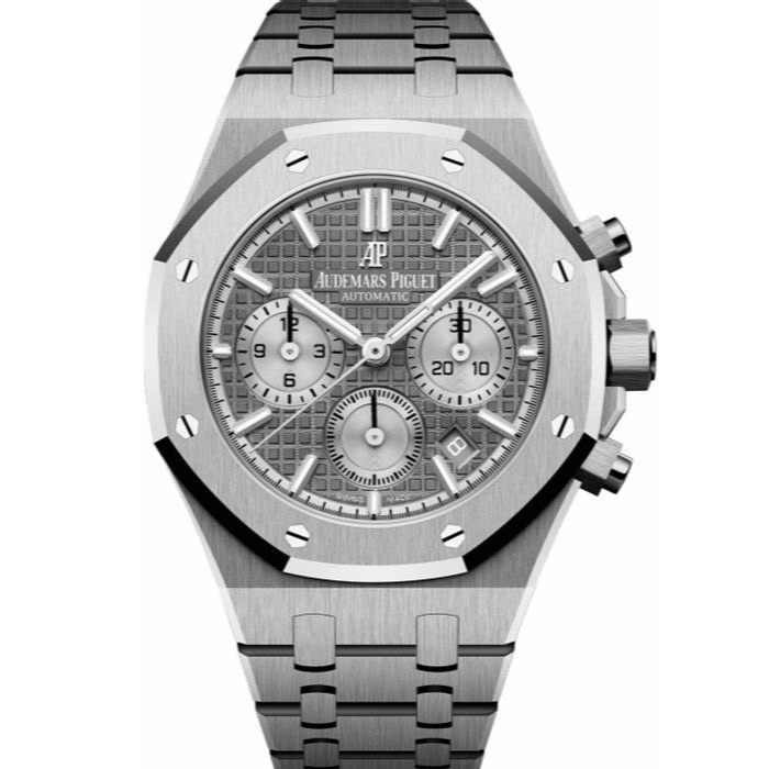 Audemars Piguet Royal Oak 38mm Ruthénium Dial Stainless Steel Bracelet 26315ST.OO.1256ST.02 - WATCHXNYC