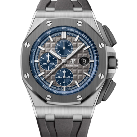 Audemars Piguet Royal Oak Offshore 44mm Slate Grey Dial Titanium 26400IO.OO.A004CA.01 - WATCHXNYC