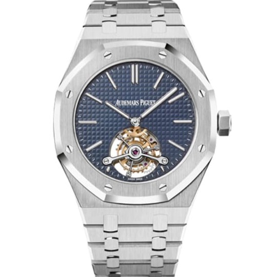 Audemars Piguet Royal Oak 41mm Blue Dial Stainless Steel 26510ST.OO.1220ST.01 - WATCHXNYC