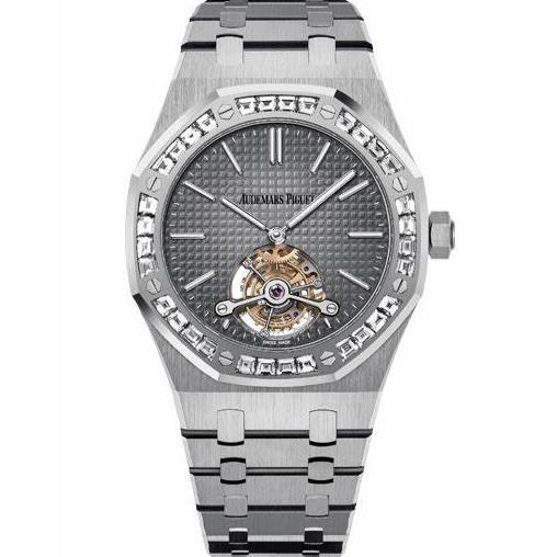 Audemars Piguet Royal Oak 41mm Grey Dial Platinum 26516PT.ZZ.1220PT.01 - WATCHXNYC