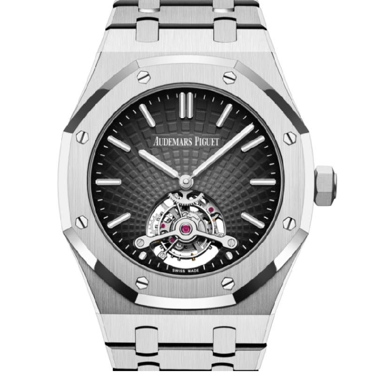 Audemars Piguet Royal Oak 41mm Smoked Grey Dial White Gold 26522BC.OO.1220BC.01 - WATCHXNYC