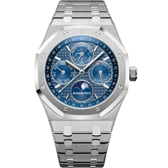 Audemars Piguet Royal Oak 41mm Ice Blue Dial Stainless Steel 26574ST.OO.1220ST.02 - WATCHXNYC