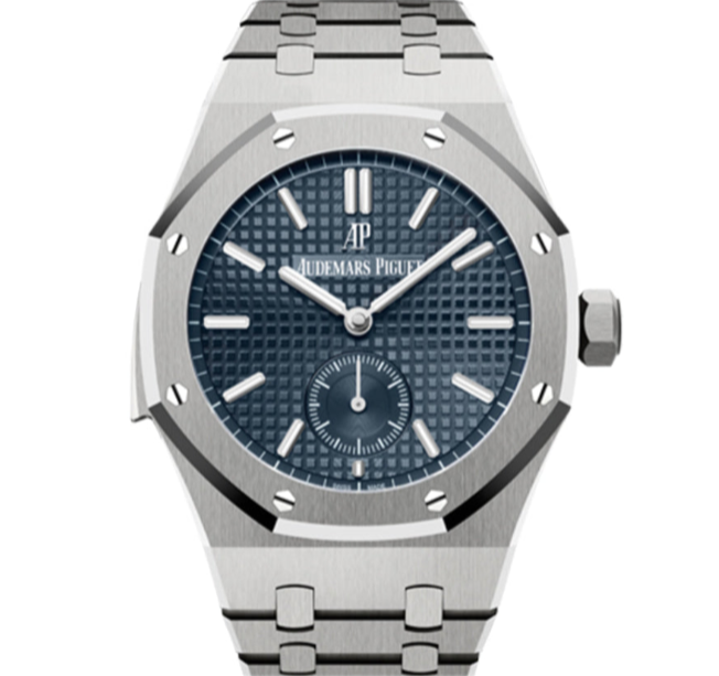 Audemars Piguet Royal Oak 42mm Blue Dial Titanium 26591TI.OO.1252TI.01 - WATCHXNYC