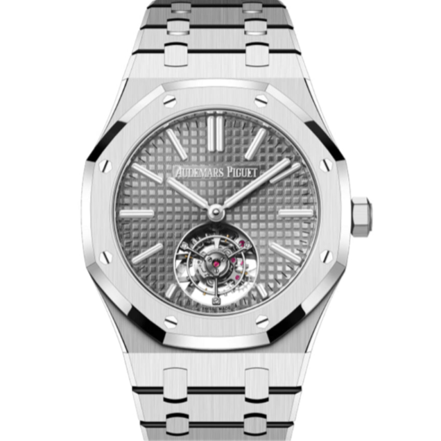 Audemars Piguet Royal Oak 41mm Grey Dial Stainless Steel Bracelet 26730ST.OO.1320ST.06 - WATCHXNYC