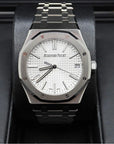 Audemars Piguet Royal Oak 37mm White Dial Stainless Steel 15550ST.OO.1356ST.03 - WATCHXNYC