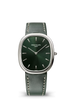 Patek Philippe Golden Ellipse Olive Dial White Gold Leather Strap 31.1mm 3738/100G-014